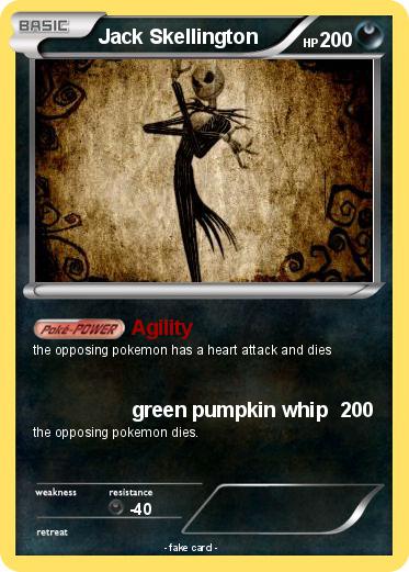 Pokemon Jack Skellington