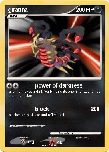 Pokemon giratina