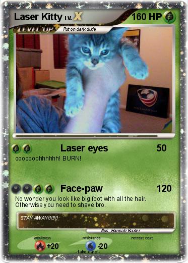Pokemon Laser Kitty