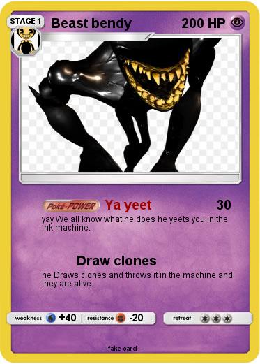 Pokemon Beast bendy