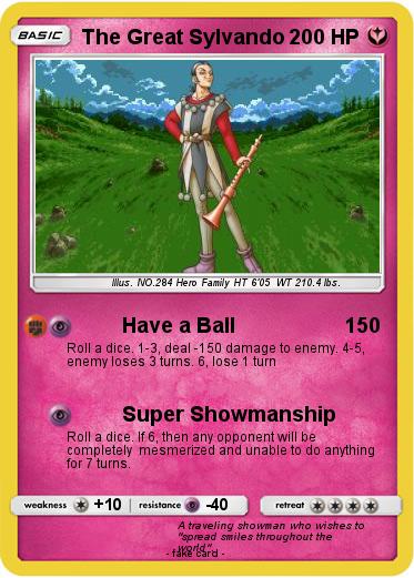 Pokemon The Great Sylvando