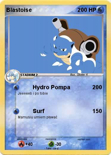 Pokemon Blastoise