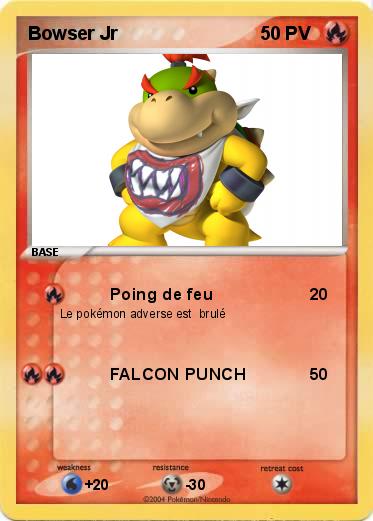 Pokemon Bowser Jr