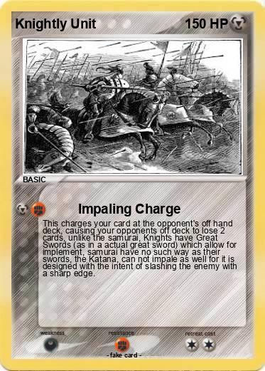 Pokemon Knightly Unit