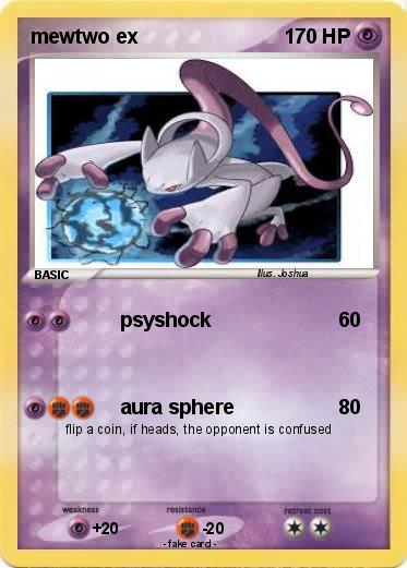 Pokemon mewtwo ex
