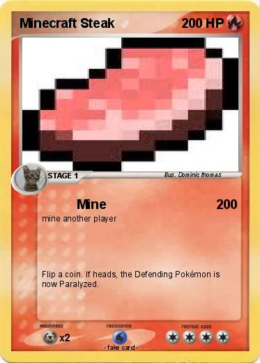 Pokemon Minecraft Steak