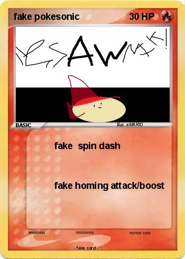 Pokemon fake pokesonic