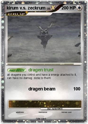 Pokemon kirum v.s. zeckrum