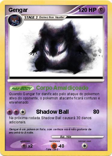 Pokemon Gengar