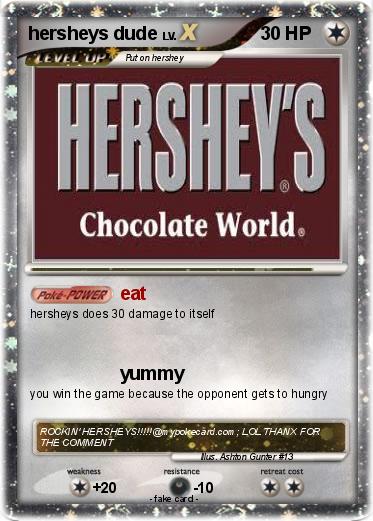 Pokemon hersheys dude