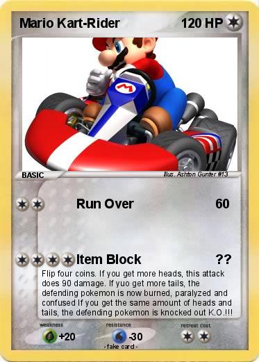 Pokemon Mario Kart-Rider