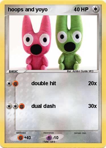 Pokemon hoops and yoyo