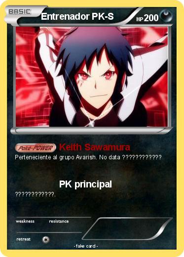 Pokemon Entrenador PK-S
