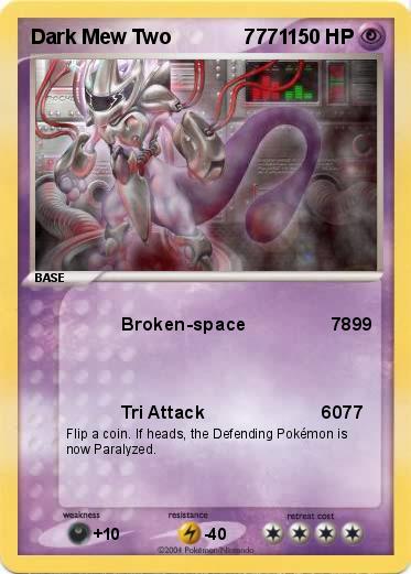Pokemon Dark Mew Two             7771       