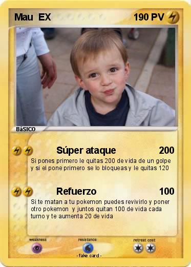 Pokemon Mau  EX