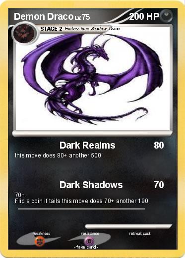 Pokemon Demon Draco