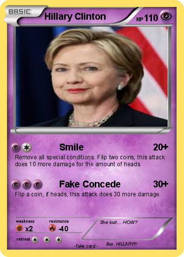 Pokemon Hillary Clinton