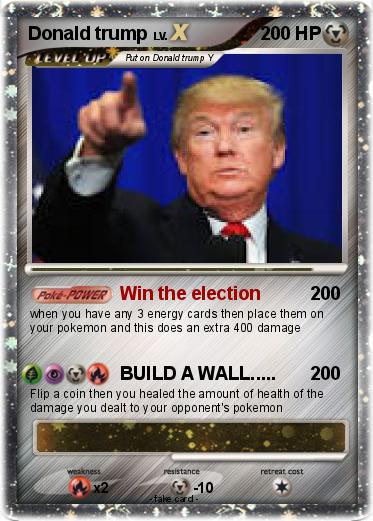 Pokemon Donald trump