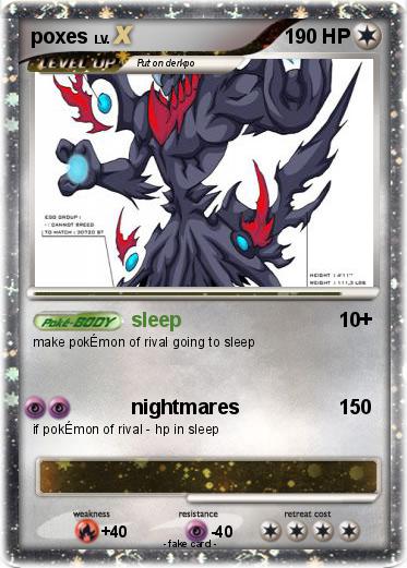 Pokemon poxes