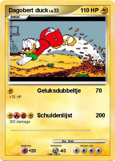 Pokemon Dagobert duck