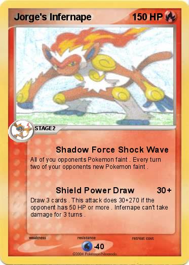 Pokemon Jorge's Infernape