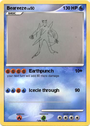 Pokemon Beareeze