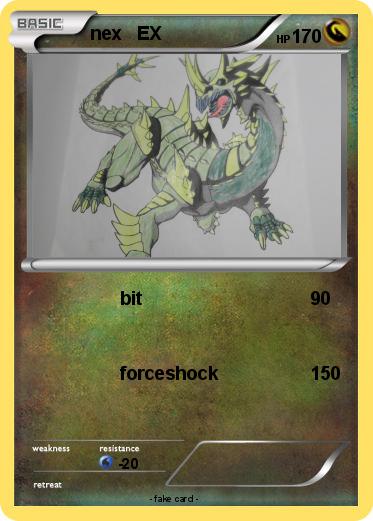 Pokemon nex   EX
