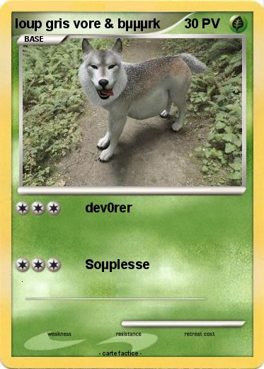 Pokemon loup gris vore & bµµµrk