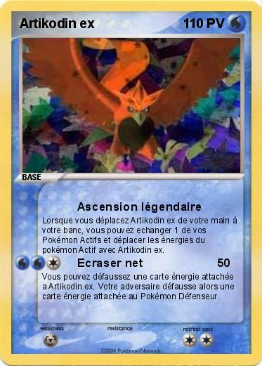 Pokemon Artikodin ex