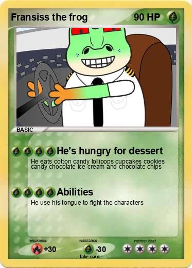 Pokemon Fransiss the frog
