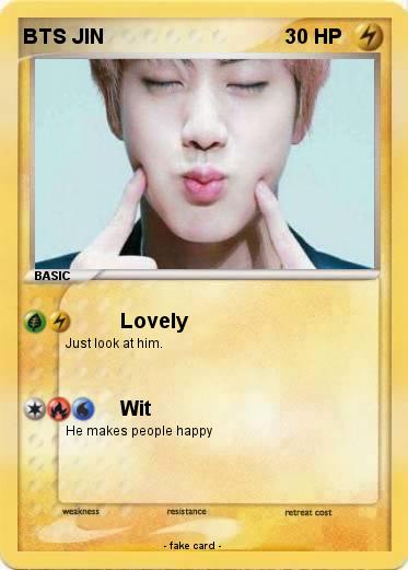 Pokemon BTS JIN