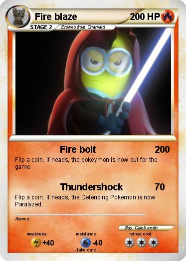 Pokemon Fire blaze