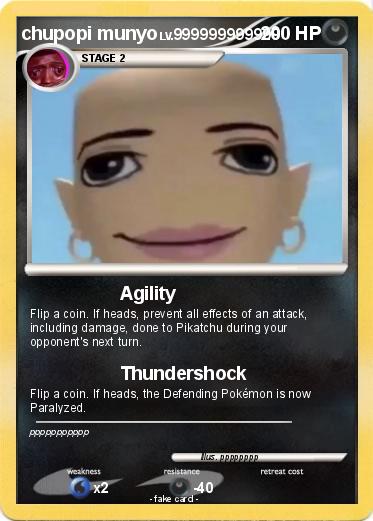 Pokemon chupopi munyo