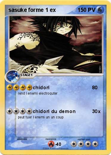 Pokemon sasuke forme 1 ex