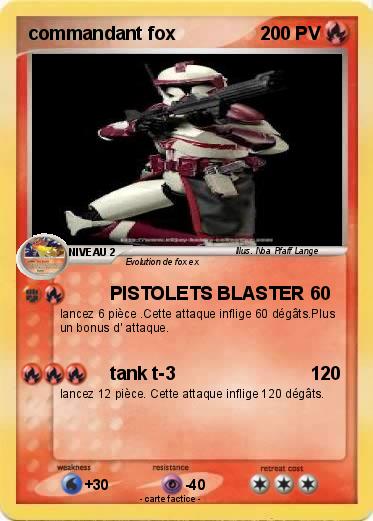 Pokemon commandant fox