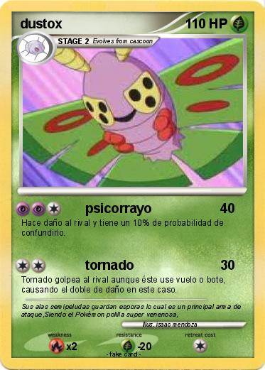 Pokemon dustox