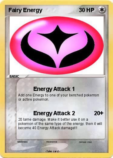 Pokemon Fairy Energy