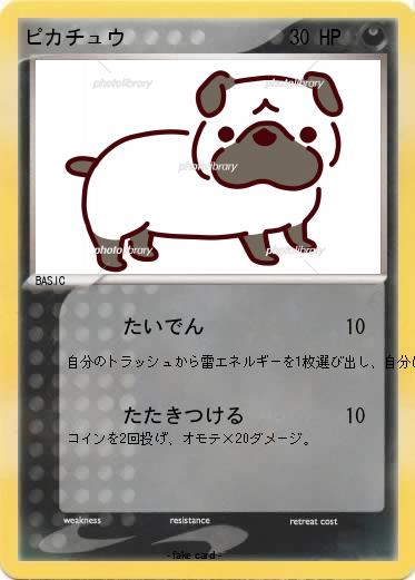 Pokemon ピカチュウ