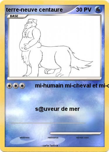 Pokemon terre-neuve centaure