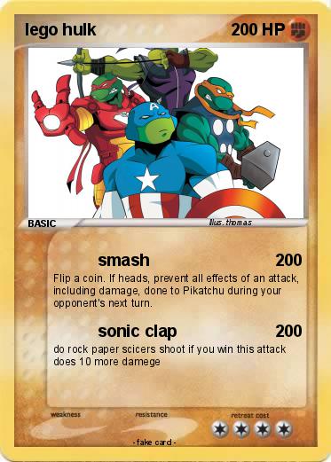 Pokemon lego hulk