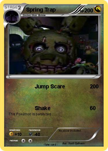 Pokemon Spring Trap