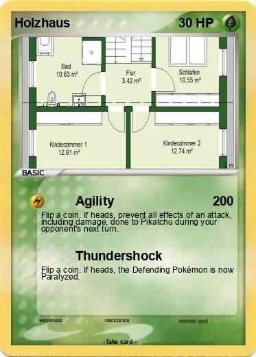 Pokemon Holzhaus