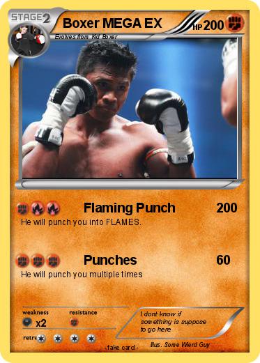 Pokemon Boxer MEGA EX
