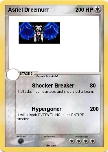 Pokemon Asriel Dreemurr