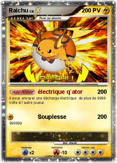 Pokemon Raichu