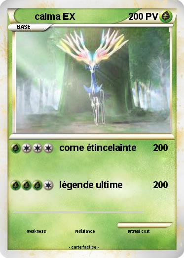 Pokemon calma EX