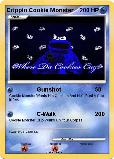 Pokemon Crippin Cookie Monster