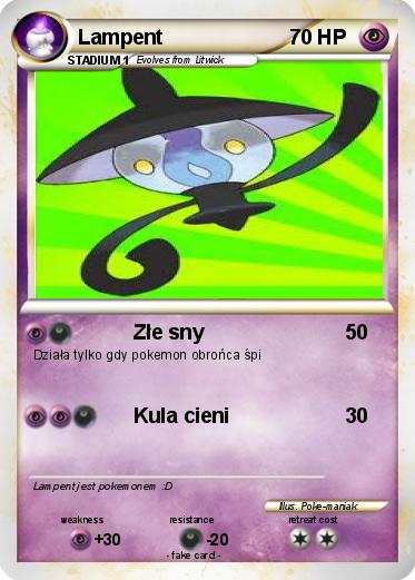 Pokemon Lampent