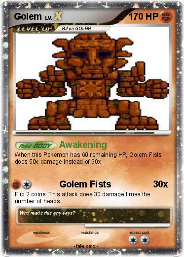 Pokemon Golem