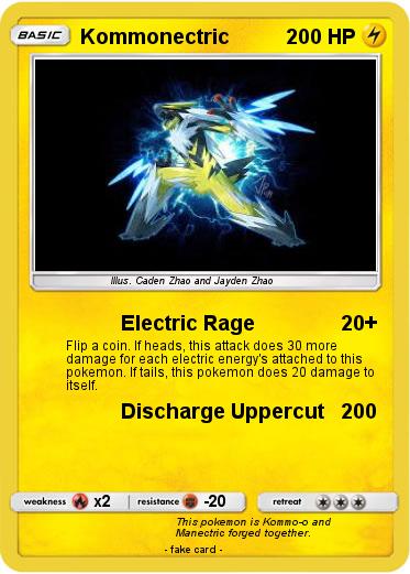 Pokemon Kommonectric